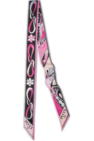 Puccini Geometric-print scarf