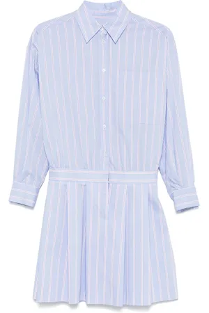 Manuel Ritz Striped mini shirt dress
