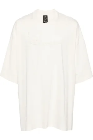 Rick Owens Tommy T logo-embroidered T-shirt