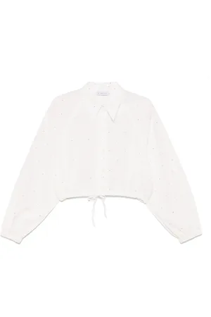 Manuel Ritz Rhinestone-embellished shirt
