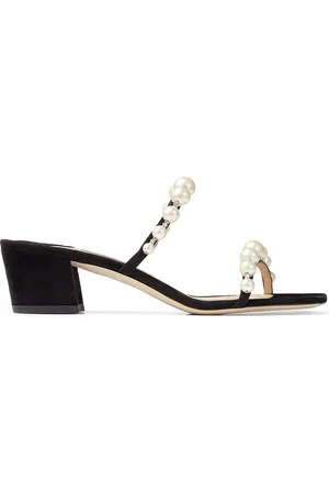 Jimmy Choo Amara 45mm pearl-embellished sandals