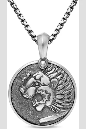 David Yurman Sterling Petrvs Lion amulet (35mm)