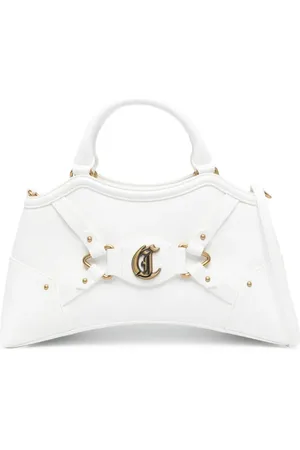 Roberto Cavalli Logo-plaque tote bag