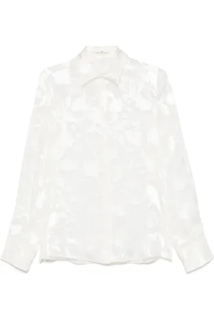 ERMANNO SCERVINO Floral-jacquard shirt