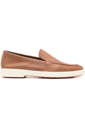 santoni Leather loafers