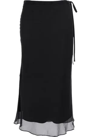 DUNST Semi-sheer skirt