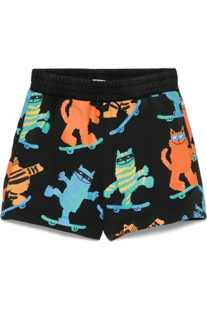 Stella McCartney Cats-print shorts