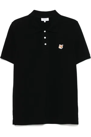 Maison Kitsuné Fox Head-patch polo shirt