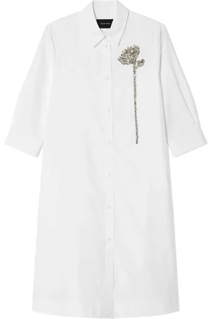 Simone Rocha Floral-detail shirt