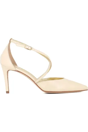 ANTONIO BARBATO 80mm cross-strap pumps