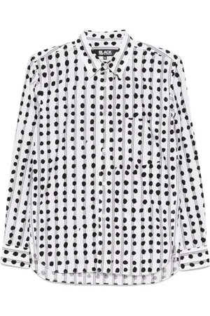 Comme des Garçons X Filip Pagowski striped shirt