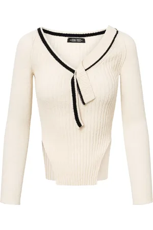 Elena Velez Varsity knitted top