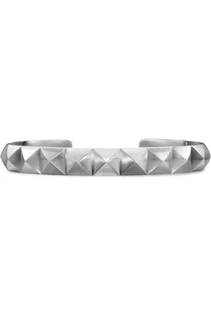 David Yurman Sterling Pyramid cuff bracelet (9.3mm)