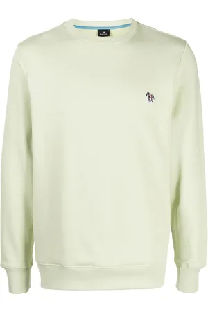 Paul Smith Zebra-logo organic cotton sweatshirt