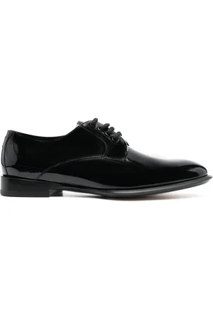 Alexander McQueen Patent-leather Oxford shoes