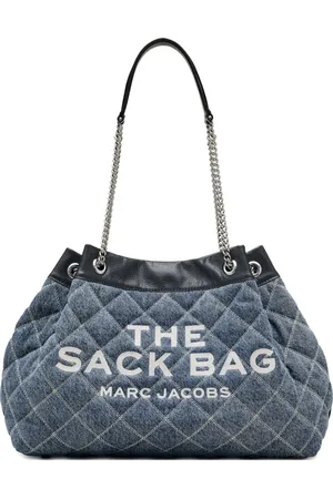 Marc Jacobs The Quilted Denim Large Chain Sack bag