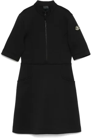 Moncler Year of the Snake-patch neoprene mini dress