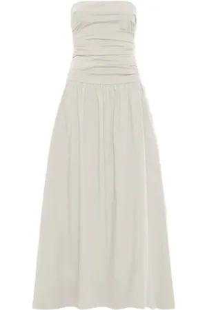 St Agni Cotton-blend dress