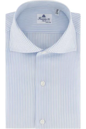 Finamore Eduardo striped button-up shirt