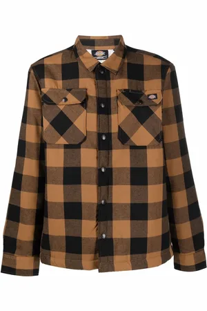 Dickies Plaid-check print jacket