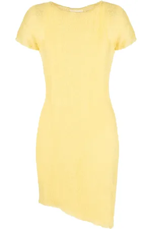 Ambra Maddalena Billie open-knit mini dress