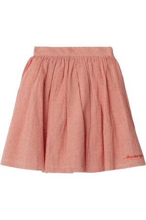 Burberry Logo-embroidered mini skirt