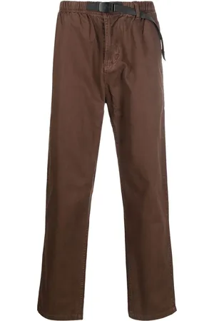 Gramicci Belted-waist straight-leg trousers