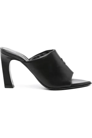 HUGO BOSS 90mm leather sandals