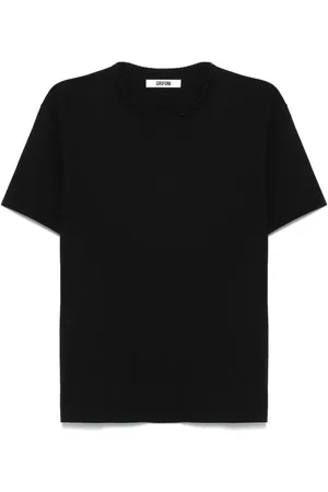 GRIFONI Whipstitch-detail T-shirt