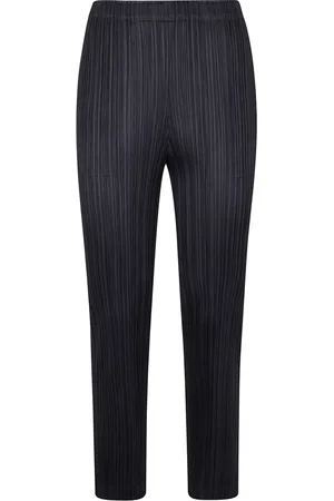 PLEATS PLEASE ISSEY MIYAKE Pliss??-effect trousers