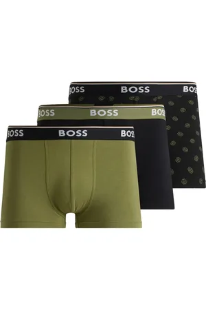 HUGO BOSS Logo-print boxers (pack of three)