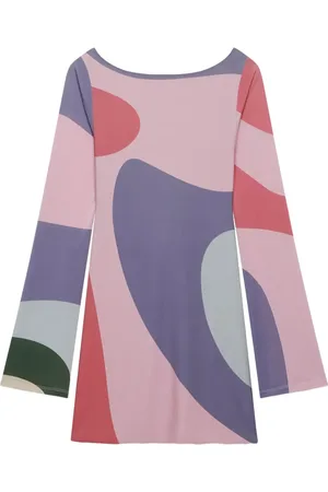 GCDS Rainbow mini dress
