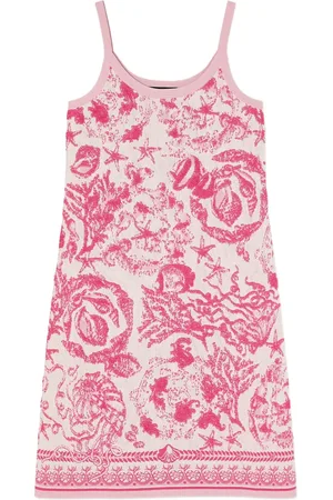 VERSACE Underwater Barocco dress