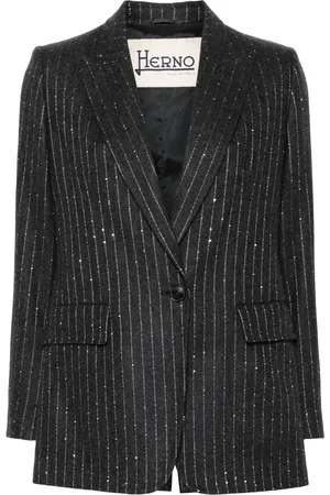 HERNO Pinstriped blazer