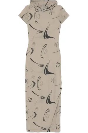 AVAVAV Hooded maxi dress