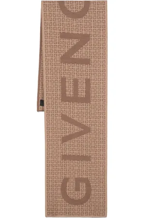 Givenchy 4G logo-jacquard wool-blend scarf