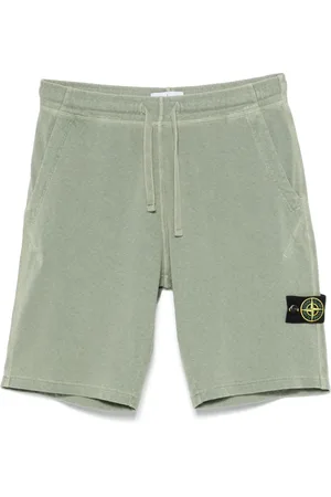 Stone Island Compass-badge track shorts