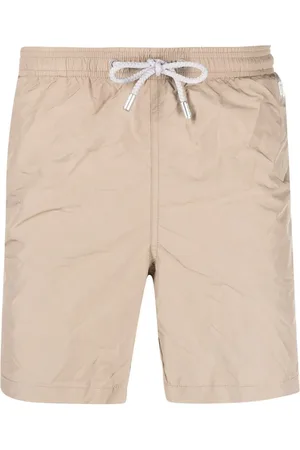 MC2 SAINT BARTH Logo-patch drawstring swim shorts