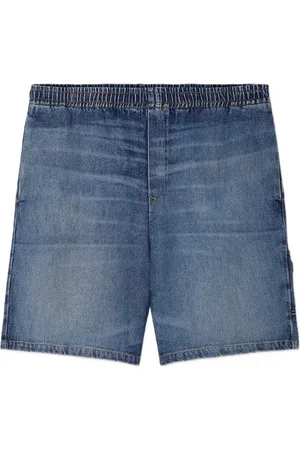VERSACE Medusa Biggie denim shorts