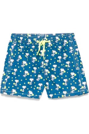 MC2 SAINT BARTH X Peanuts??? Jean Lighting swim shorts