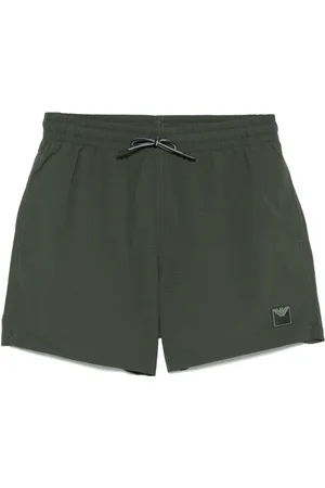 Emporio Armani Seersucker swim shorts