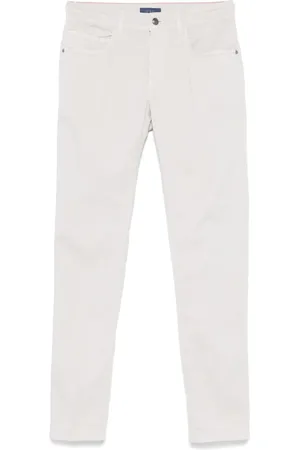 FAY Logo-patch trousers