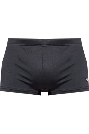 Emporio Armani Logo-patch swim trunks