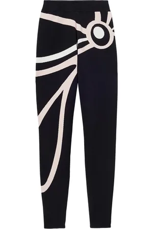 Puccini Marmo-jacquard performance leggings