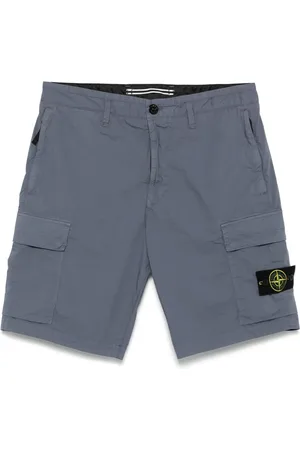 Stone Island Compass-badge cargo shorts