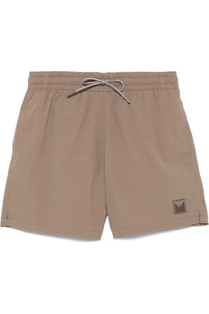 Emporio Armani Seersucker swim shorts