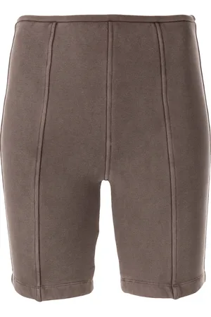 Alexander Wang High-waisted cotton cycling shorts