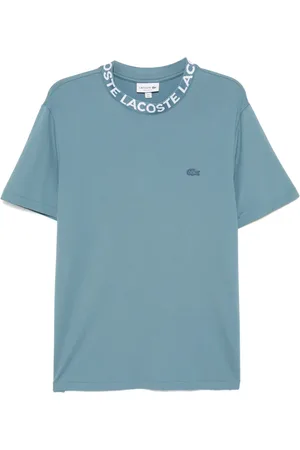 Lacoste Jacquard branded pique T-shirt