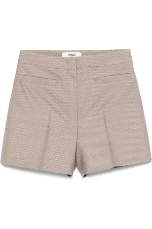 Fendi FF-pattern shorts