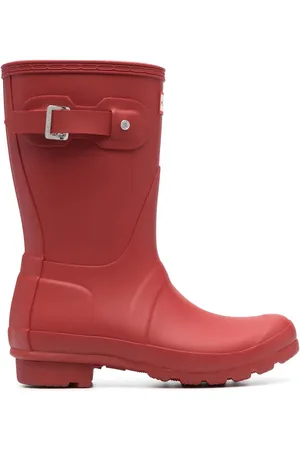 Hunter Logo-patch detail boots